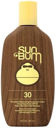 Sun Bum Original SPF 30 Sunscreen Lotion | Vegan and Hawaii 104 Reef Act Compliant (Octinoxate  Oxybenzone Free) Broad Spectrum Moisturizing UVA/UVB Sunscreen with Vitamin E | 8 oz