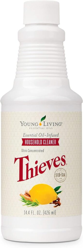 Thieves Household Cleaner 14.4 fl.oz by Young Living Essential Oils - Natural, Safe, and Effective Cleaning Solution for Your Home