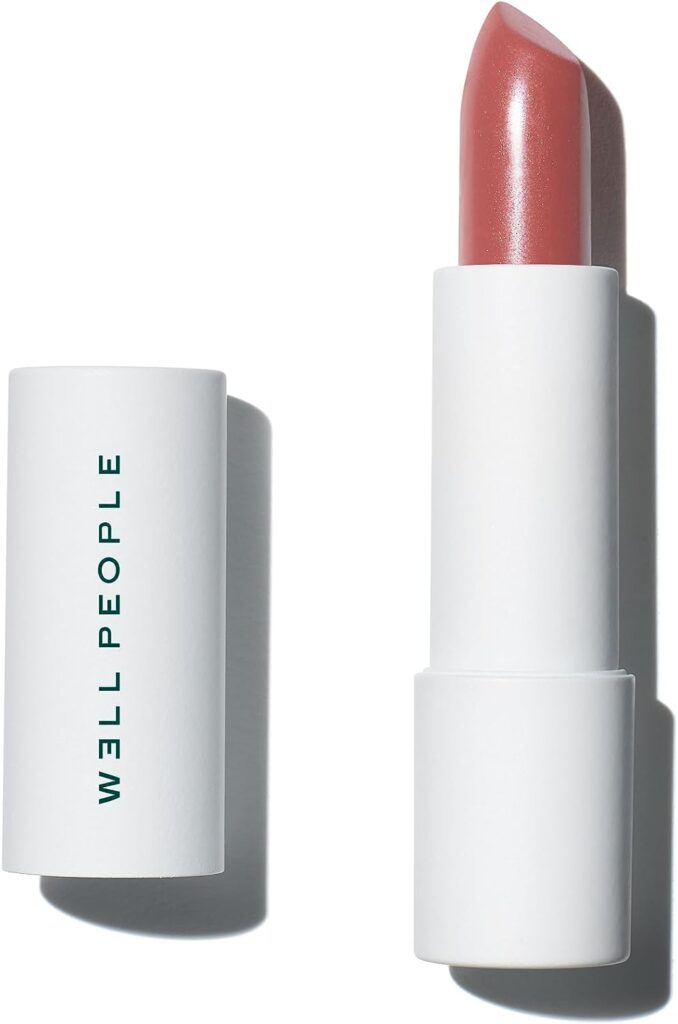 Well People Optimist Lipstick, Hydrating, High-Pigment Lipstick For Long-Lasting Color, Nourishes Lips, Satin Finish, Vegan  Cruelty-free, Let It Go