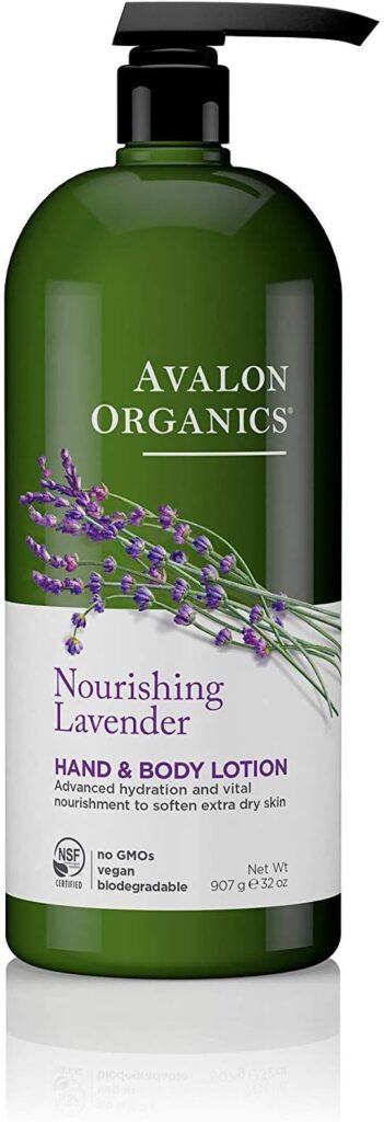 Avalon Organics Hand Body Lotion, Nourishing Lavender, 32 Oz