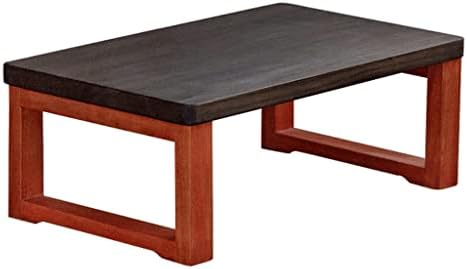 BbaUer Coffee Tables Wood Coffee Table Tatami Coffee Table Bay Window Table Balcony Small Tea Table Japanese Low Table Coffee Tables for Living Room Coffee Table in Home Kitchen