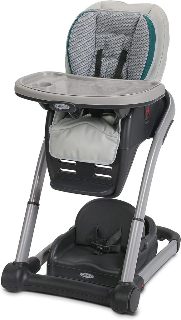 Graco Blossom 6 in 1 Convertible High Chair, Sapphire