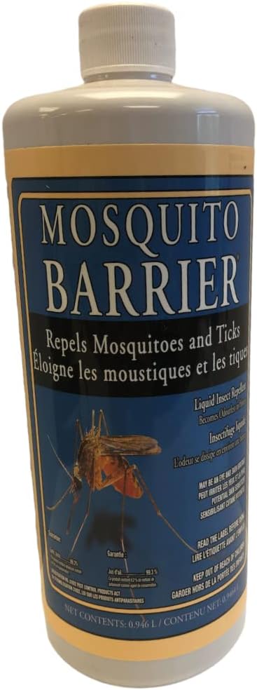 Mosquito Barrier 2001 Liquid Spray Repellent, 1-Quart