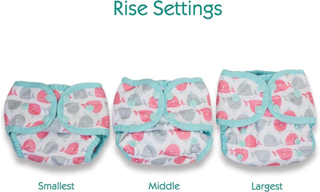 Thirsties Reusable Swim Diaper, Snap Closure, Palm Paradise Size Two (18-40 lbs)